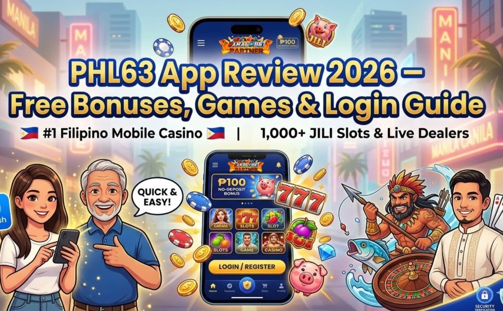 PHL63 App Review 2026 – Free Bonuses, Games & Login Guide