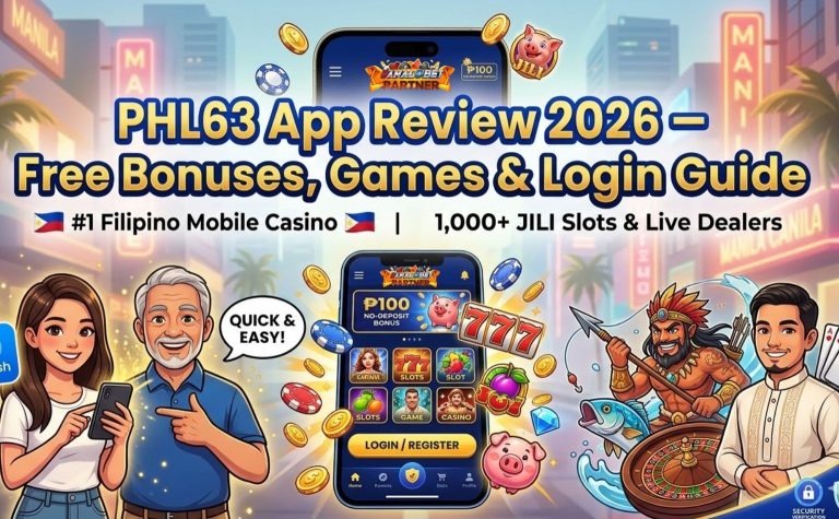 PHL63 App Review 2026 – Free Bonuses, Games & Login Guide