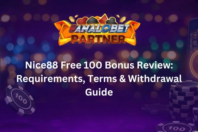Nice88 Free 100 Bonus Review Requirements, Terms & Withdrawal Guide